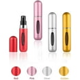 thumbnail image 2 of Atomizador de perfume de 4 piezas de 5 ml, atomizador de perfume recargable, mini portátil BANYUO Hogar, 2 of 5