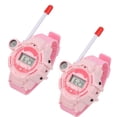 thumbnail image 3 of Walkie Talkies de juguete 2 piezas Jadeshay Reloj Walkie Talkies Color rosa, 3 of 14