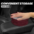 thumbnail image 4 of Easygdp Maroon Car Trash Can Garbage Car Accessories Trash Can Car Waste Bin for for Driver and Passenger Any Vehicle, 4 of 7