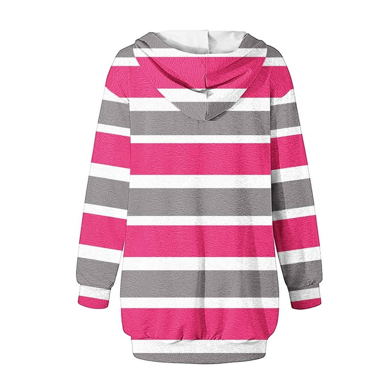 miqiqism Women's Sweatshirt Dresses Casual Loose Long Sleeves