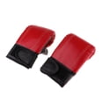 thumbnail image 1 of jinwen Gants de Kickboxing/gants d'Entraînement Mma/perforation, en Cuir PU, Respirants et Rouges, 1 of 9