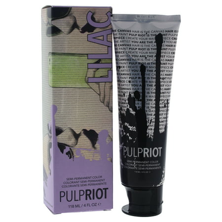 Pulp Riot Semi-Permanent Color Lilac - Light Purple - 4 oz Hair