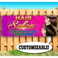 thumbnail image 1 of Hair Salon Customizable 13 oz Vinyl Banner With Metal Grommets, 1 of 4