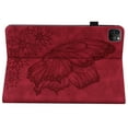 thumbnail image 4 of Dteck Butterfly Pattern Case for iPad Pro 11 inch 2024,Magnetic PU Leather Smart Auto Wake/Sleep Folio Stand Case Card Slot Pencil Holder Cover for iPad Pro 11-in. (M4) 2024,Red, 4 of 8