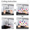 thumbnail image 5 of Yayeee Faucet Mat for Kitchen Sink 14.7" Diatomite Long Splash Guard Pad, Cartoon Graphic, 5 of 7