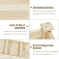 thumbnail image 6 of Spaco Raised Garden Bed Elevated Planter Box Wood for Vegetable Flower Herb, Outdoor Elevated Flower Box for Backyard/Patio/Gardener, 6 of 10