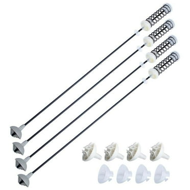 CarBole Washer Suspension Rod Kit for Whirlpool Kenmore Amana Maytag WTW4800XQ4