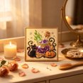 thumbnail image 3 of Qwtwty Halloween Diamond Art Kits for Adults, Funny DIY Diamond Dots Full Drill Crafts for Gem Art Dot Art for Home Wall Decor Holiday Gift, 3 of 8