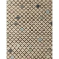 thumbnail image 1 of Ahgly Company Machine Washable Indoor Rectangle Abstract Brown Area Rugs, 3' x 5', 1 of 7