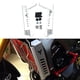 thumbnail image 2 of Para Yamaha-mt09 2013-2016 Radiador Agua Para Tanque Refrigerante Depósito Guard Net Co, 2 of 5