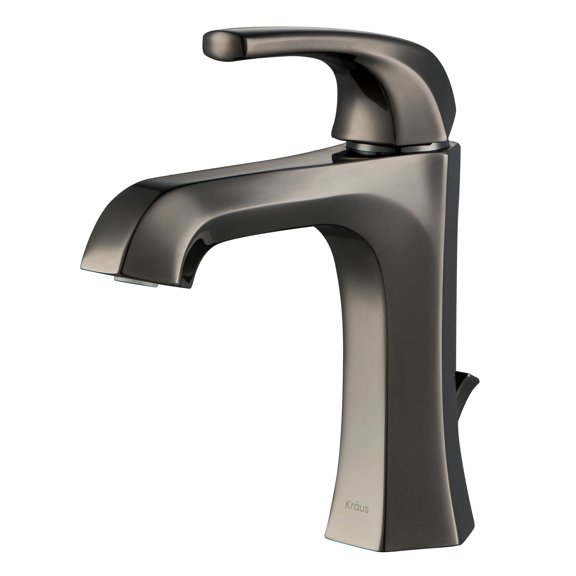 Esta™ Single Handle Bathroom Faucet with Lift Rod Drain in Gunmetal
