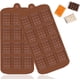 thumbnail image 1 of Molde de chocolate de silicona de 3 piezas, 12 cavidades, chispas de chocolate fáciles de liberar TUNC Sencillez, 1 of 5