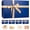 Blue, variant on Large Gift Box 14"x8.5"x4.5" Christmas Gift Boxes with Lids for Presents for Anniversary Wedding Proposal Birthday Gift boxes with Shredded Filler Card Ribbon