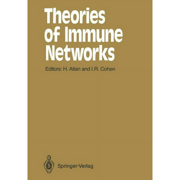 Springer Synergetics Theories of Immune Networks, Book 46, (Paperback)