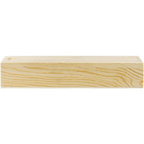 Darice Wood Pencil Box 8 25 By 1 57, Wooden Slide Top Pencil Box