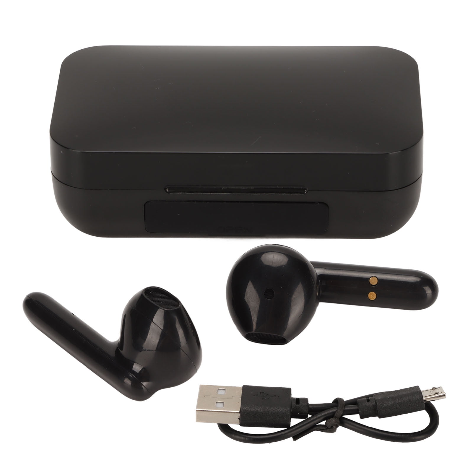 Earbuds,   Earbuds Stereo Microphone Type C Fast Charging Ergonomic With Charging Case For Ridding For Outdoor