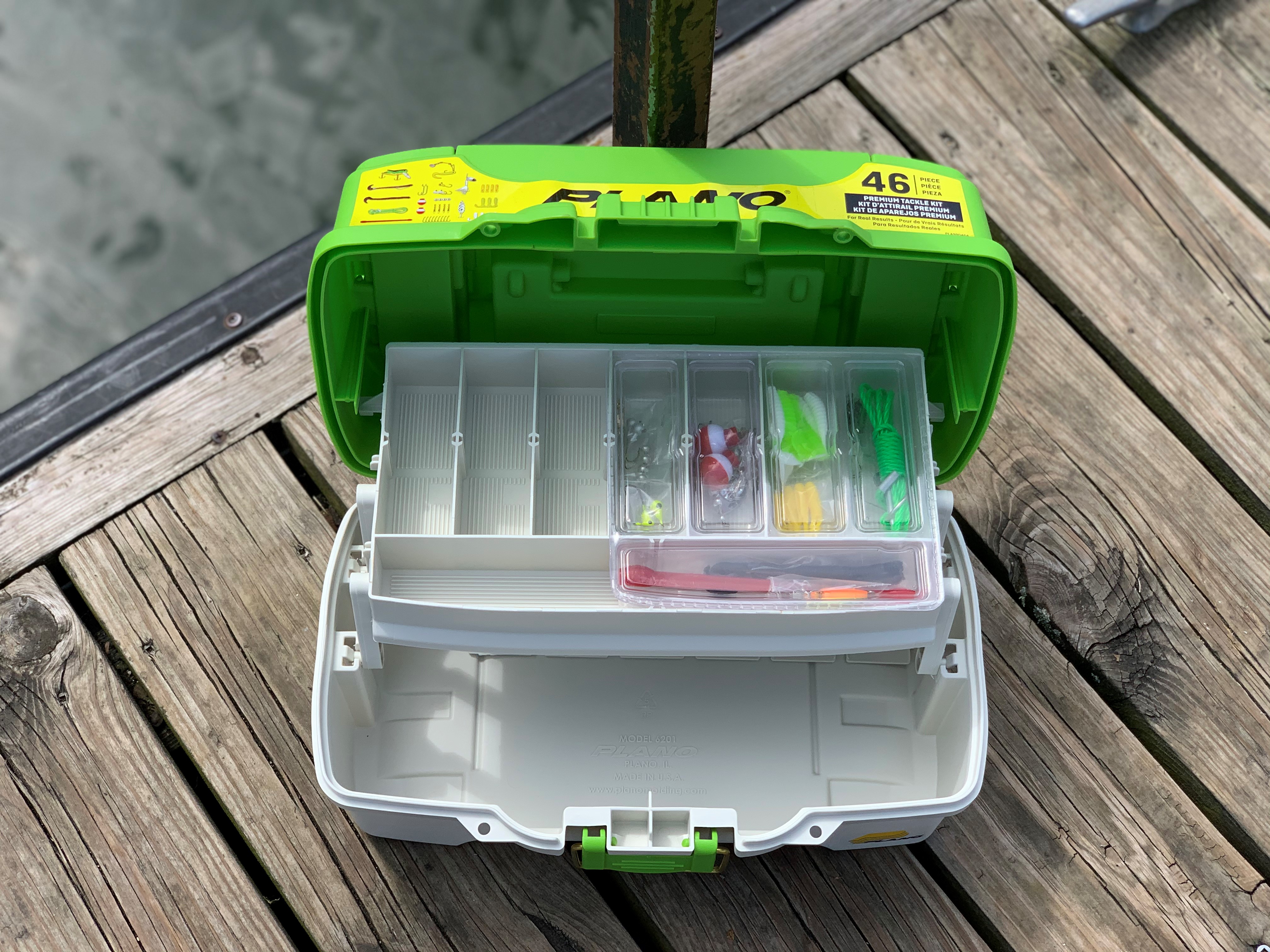 Plano Lets Fish 1-Tray Tackle Box with 46-Pc Kit photo 5