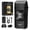 Obsidian Black, variant on Electric Foil Shavers for Men: 2-in-1 Beard Trimmer for Men, Facial Razor USB-C Rechargeable, Foil Lithium Titanium Foil Shaver Mens Shaving Kit, IPX7 Waterproof, Cordless, USB Charge Dock,Black