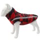 thumbnail image 1 of Abrigo reflectante impermeable y resistente al viento para perros, chaqueta de poliéster cálida para otoño e invierno, chaleco de invierno para perros medianos y grandes, grafiti rojo, 1 of 6
