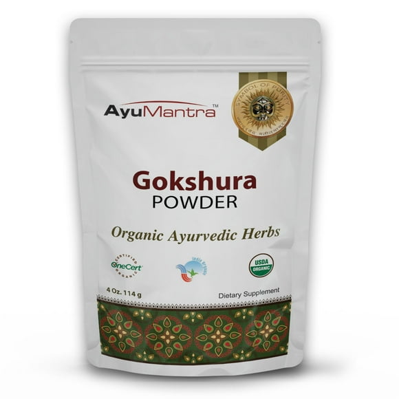 AyuMantra Gokshura Powder (Tribulus terrestris)