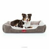 Brindle Washable Rectangle Bolster Pet Bed