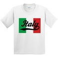 thumbnail image 3 of Inktastic Italy Flag Youth T-Shirt, 3 of 5
