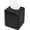 Black, variant on Tissue Box Cover with Base, Square Plastic Tissue Box Holder Decorative Tissue Cover Modern Cube Facial Tissue Dispenser for Bathroom Vanity Countertop, Living Room, Bedroom, Office
