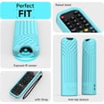 thumbnail image 2 of Azul lago - Hisense EN2AI30H EN2P30H Funda de silicona para mando a distancia, Hisense Full HD Smart TV A4FG A4CG 2022 VIDAA Funda protectora para mando a distancia inteligente EN2G30H EN2H30H EN2D30H JM MX-0137984FYD, 2 of 5