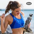 thumbnail image 5 of Yayeee 33oz Insulated Water Bottle Double Wall Stainless Steel with Flip Straw Lid, Black, 5 of 7