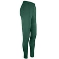 thumbnail image 6 of 3 Pack Plus Size Leggings for Women,High Waisted Tummy Control Yoga Pants for Workout Dark Green 2XL, 6 of 7