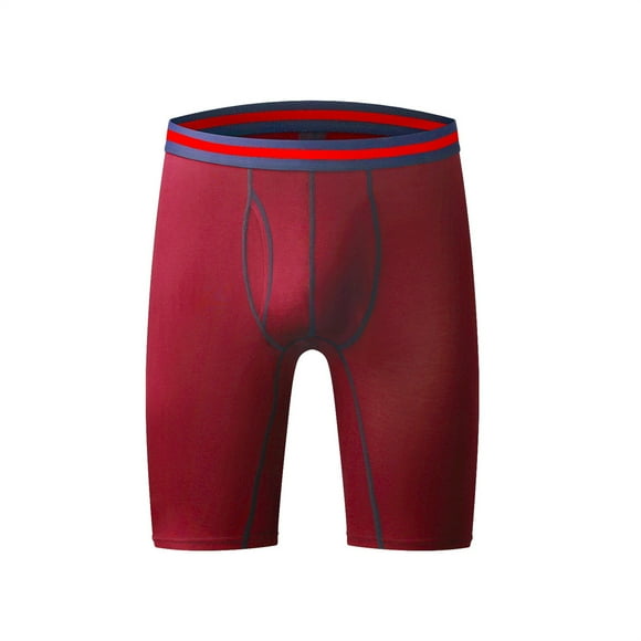 FhsagQ Underwear Mens Underwear Boxers Briefs Pack Xs Mens Underwear Underpants Cotton Breathable Underwear Briefs Men Cotton Underwear for Men Boxers Underwear for Men Pack Briefs Red XXXL