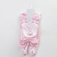 thumbnail image 2 of YDFCWX Baby Boy Layette Sets Newborn Preemie Baby Girl Clothes Set Girl Baby 8Pcs Outfits Boy Girls Baby Clothes Layette Set Gifts Layette Set Bodysuits Set for 0-3 Months,Light Pink, 2 of 5