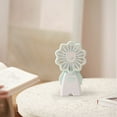 thumbnail image 5 of UttpKLBx Rechargeable Mini Fan Portable Table Air Circulator Fan Evaporative Air Cooler Usb Rechargeable Personal Fan, for Makeup Travel Outdoors (Light green), 5 of 6