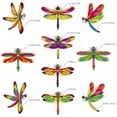 thumbnail image 2 of Screen Magnets for Screen Doors, Double Sided Magnets with Decorative Butterfly Dragonfly Hummingbird Designs, Screen Door Protector for Pets and People, PVC Material, Fresh Style, 12 Pcs, 2 of 5