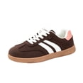 thumbnail image 2 of Willtoo Womens Platform Sneakers Lace Up Low Top Round Toe Trainers Lightweight Gum Sole Fashion Casual Walking Tennis Shoes, 2 of 5