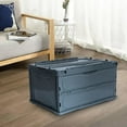 thumbnail image 4 of Contenedor de Almacenamiento plegable kusrkot Cajas de campamento al aire libre Gris 21x14x11 pulgadas, 4 of 8
