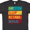 thumbnail image 4 of Inktastic RC Racing Eat Sleep RC Cars Repeat T-Shirt, 4 of 5
