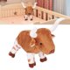 thumbnail image 4 of Children Cattle Toy Ideal Present Comfortable Firm Standing Animal Doll Home Decoration Fine Stitching Plush For Friends ANGGREK Juguetes, 4 of 8