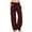 AA-Wine980, variant on XIAONU Women's Beige Linen Blend Pants Drawstring Waist Wide Leg Trousers Breezy Casual Summer Bottoms Beige