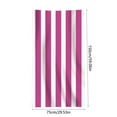 thumbnail image 3 of Honeeladyy Stripe Bath Towel, Outdoor Quick-Dry Sand-Resistant Beach Towel, 59"X30" Towel, Super Absorbent Microfiber Towel for Travel, Swimming, Pool, Beach,Travel, Gym & Camping Purple, 3 of 8