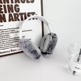 thumbnail image 3 of Solid Color Plush Case for AirPods Max - Soft Protective Cover for Apple Over-Ear Headphones, Dustproof & Scratch-Resistant Accessory, 3 of 5