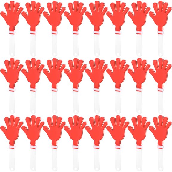 Hand Clappers ZCYSRLQIN, 24 unidades, 19 cm, silenciadores de plástico