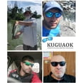 thumbnail image 3 of Gafas de sol KUGUAOK Polarized Sports para hombre con protección UV 100%, 3 of 6