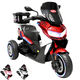 thumbnail image 1 of Motocicleta Montable Eléctrica para Niños JOYKOO 6V Luces Sonido USB Bluetooth - Rojo, 1 of 7