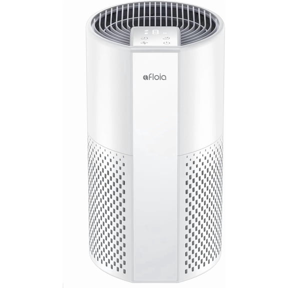 Air Purifier for Home, 4-in-1 Washable Filter for Allergies, Covers Up to 1076 ft², Quiet Operation, Auto Shut-Off & Night Light, Removes Pet Dander, Pollen, Dust, Mold, and Smoke, White,