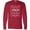 Red, variant on Inktastic Limited Edition 1969 One of a Kind Long Sleeve T-Shirt