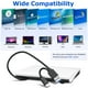 thumbnail image 5 of Haiway Unidad de DVD externa, USB 3.0 Tipo-C Grabadora de CD CD portátil DVD +/-RW Unidad óptica Slim CD DVD ROM Regrabadora Reproductor de CD/DVD Lector para computadora portátil Computadora MacBook, 5 of 5