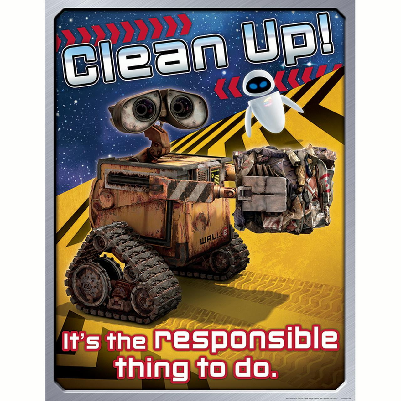 WALLE CLEAN UP 17X22 POSTER
