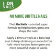 thumbnail image 3 of Amen I on Nails Hardener w/ Calcium Biotin 0.40oz, Longer, Stronger, No More Brittle Nails Base Coat, 3 of 6