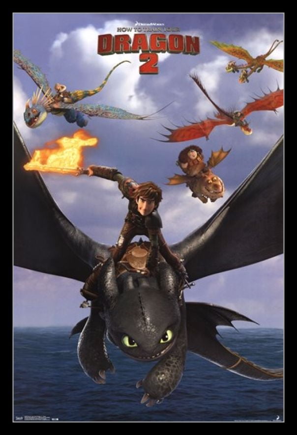 Dreamworks How to Train Your Dragon 2 Flight Poster